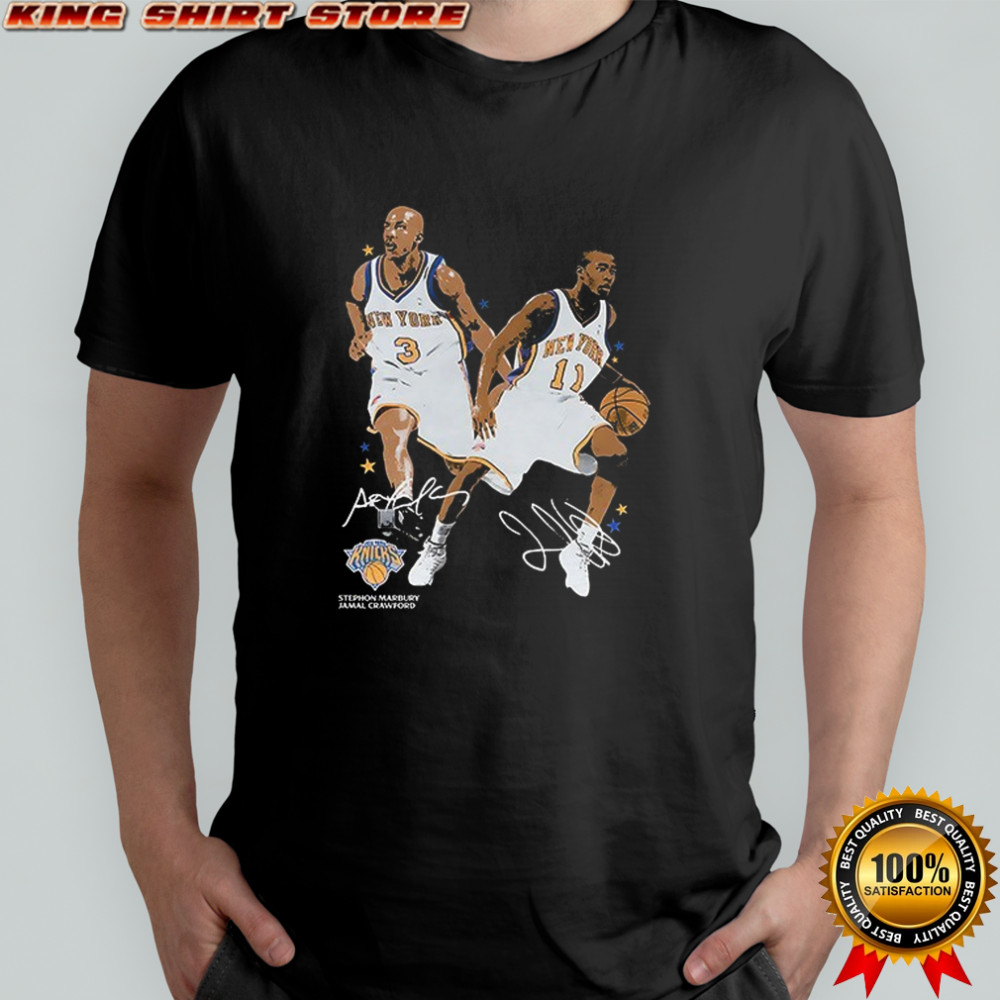 New York Knicks Jamal Crawford x Stephon Marbury signature shirt