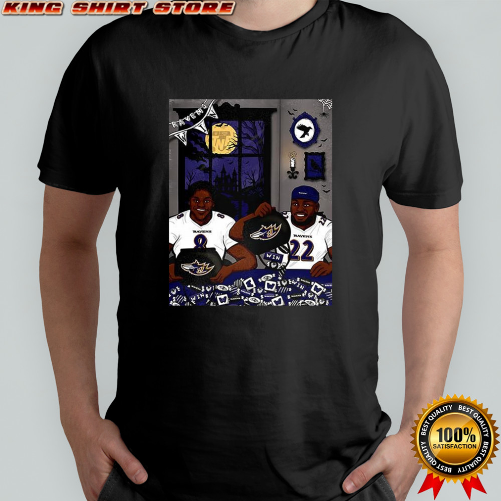 NFL Baltimore Ravens treated themselves to a win on Halloween shirt