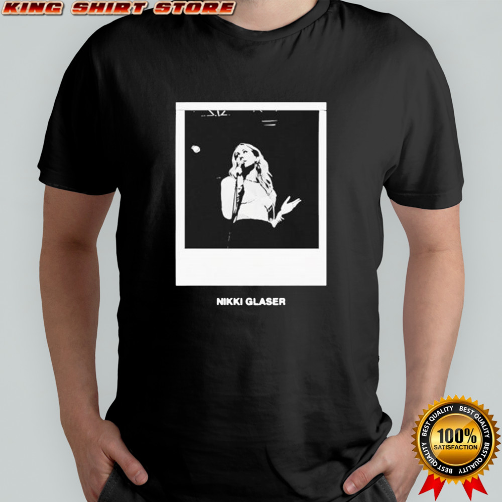 Nikki Glaser Polaroid shirt