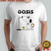 Oasis Band x Snoopy and Woodstock Collaboration Tour 2025 shirt