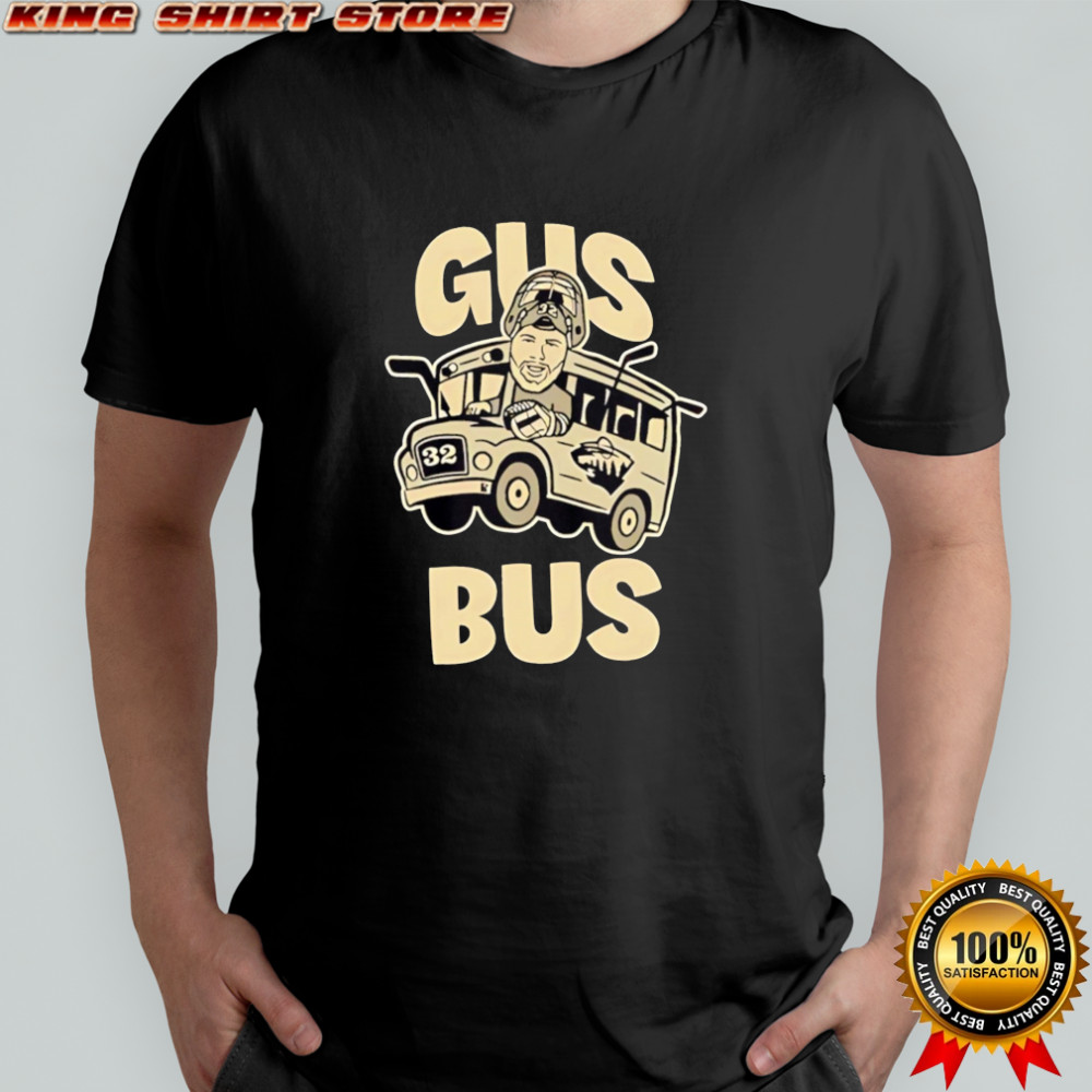 Official Filip Gustavsson Gus bus Minnesota Wild cartoon shirt