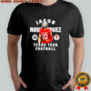 Official Jacob Rodriguez portrait Texas tech red raiders shirt