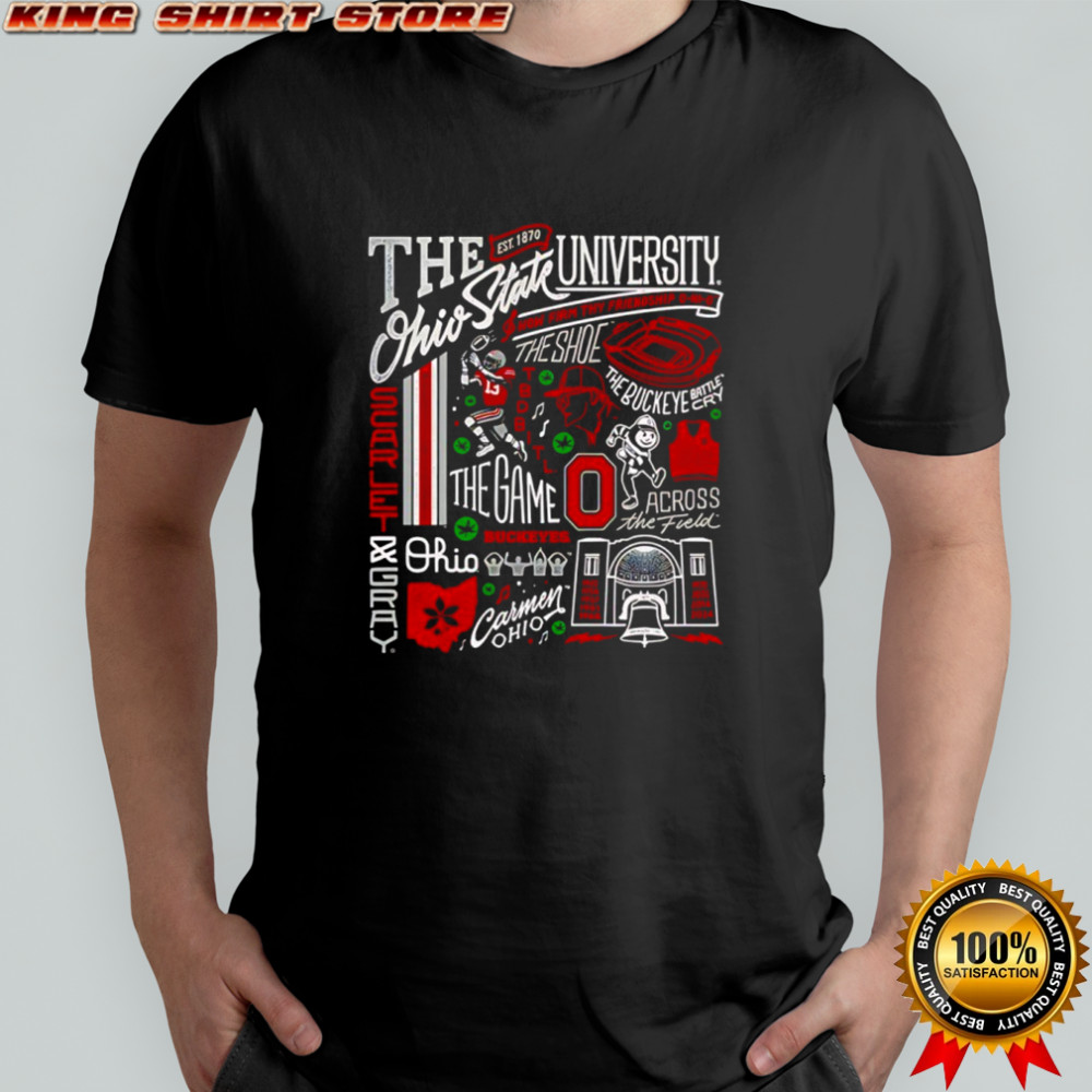 Ohio State Heritage Collage the game shirt
