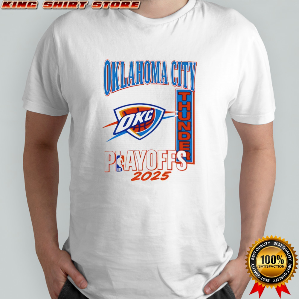 Oklahoma City Thunder Playoffs 2025 Logo shirt