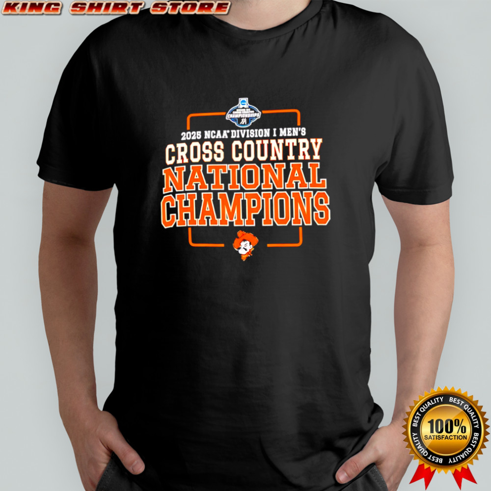 Oklahoma state Cowboys 2025 ncaa men’s cross country national champions shirt