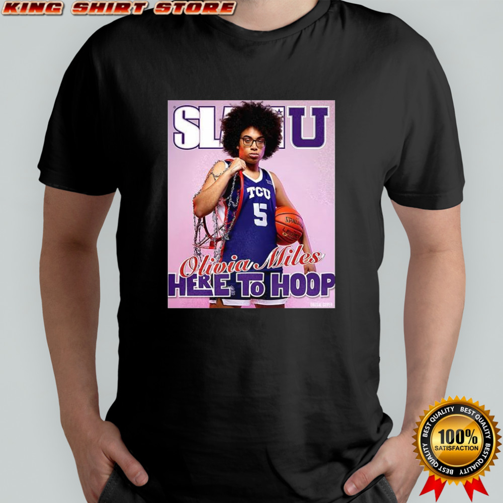 Olivia Miles here to hoop shirt