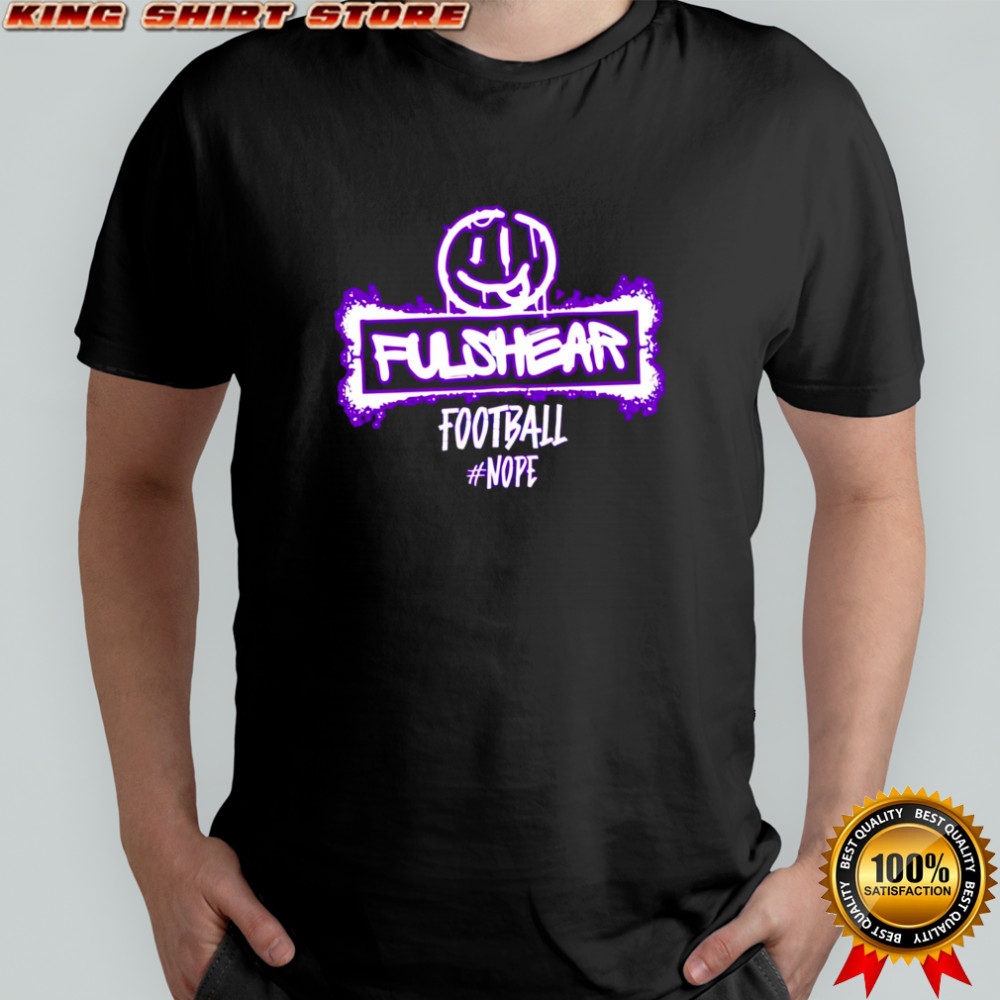 Original Fulshear Football hashtag Nope neon shirt