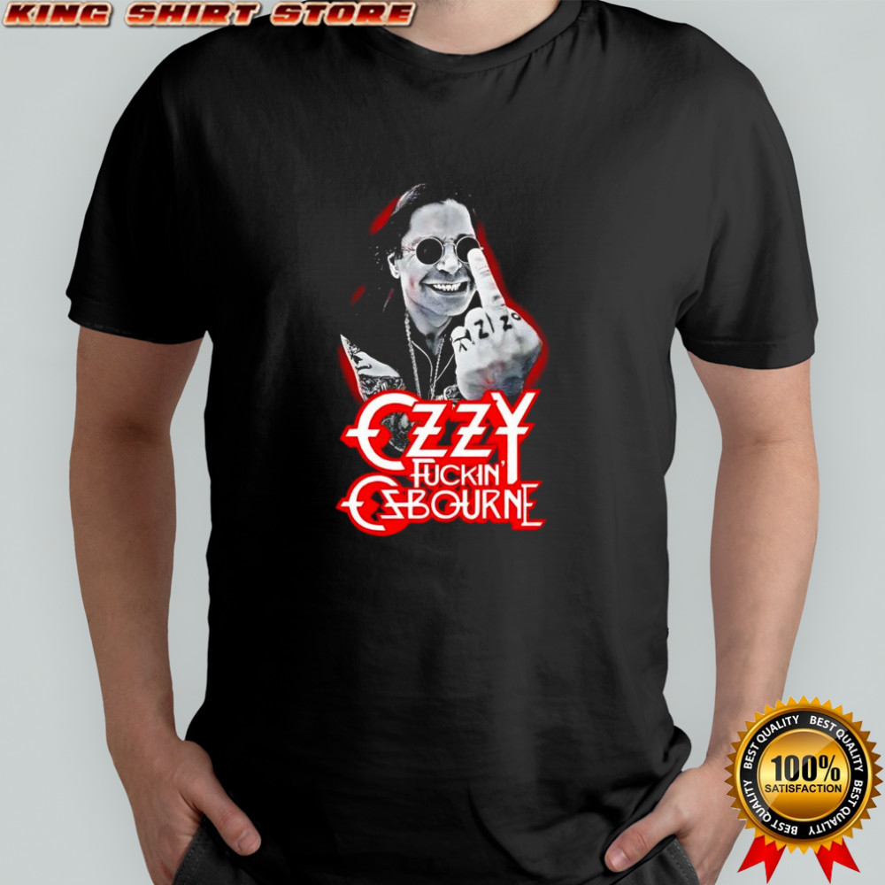 Ozzy Osbourne merchandise Fuckin’ Osbourne shirt