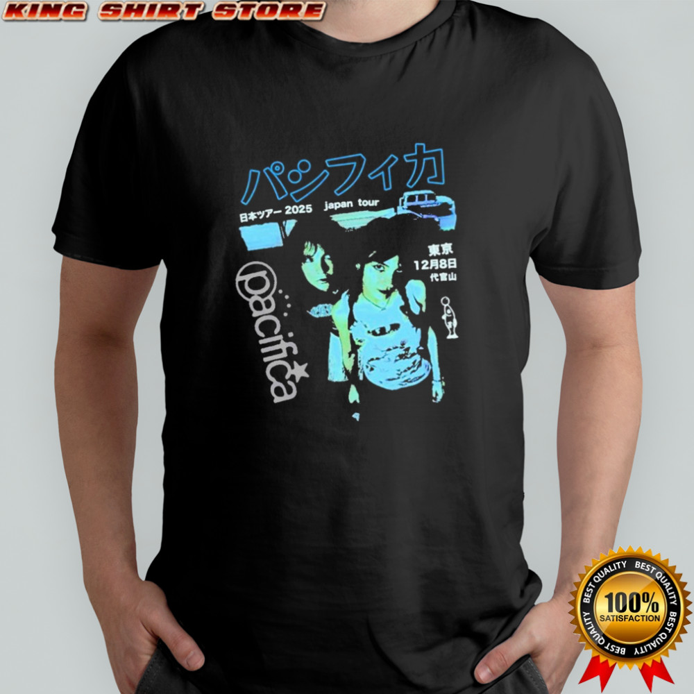 Pacifica First Time Live In Japan Tour 2025 T-Shirt