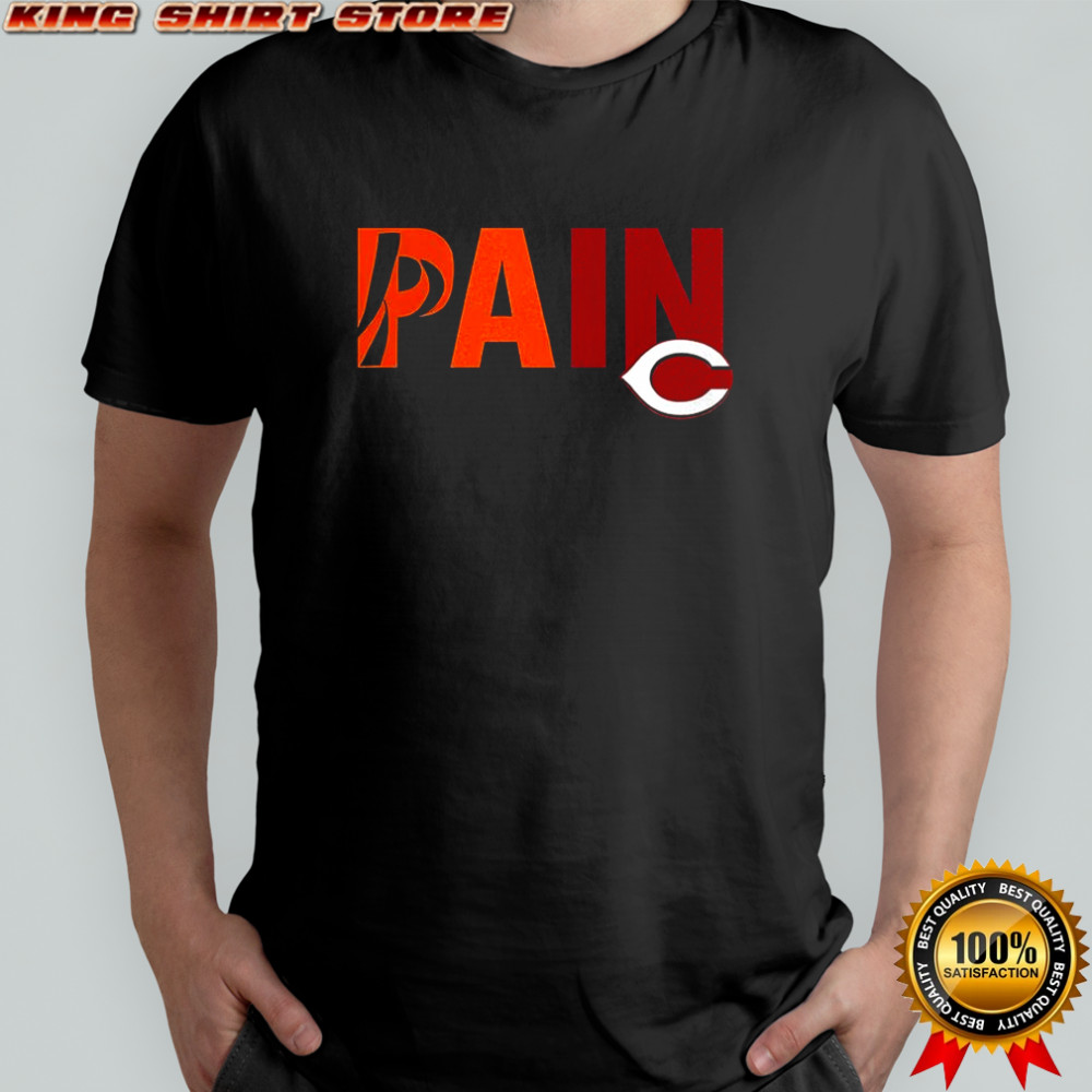 Pain Cincinnati Reds x Chicago Bears shirt