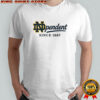 Pendent since 1887 Notre Dame Fighting Irish football shirt