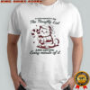 Permanently on the naughty list and loving every minute of it Christmas Cat shirt