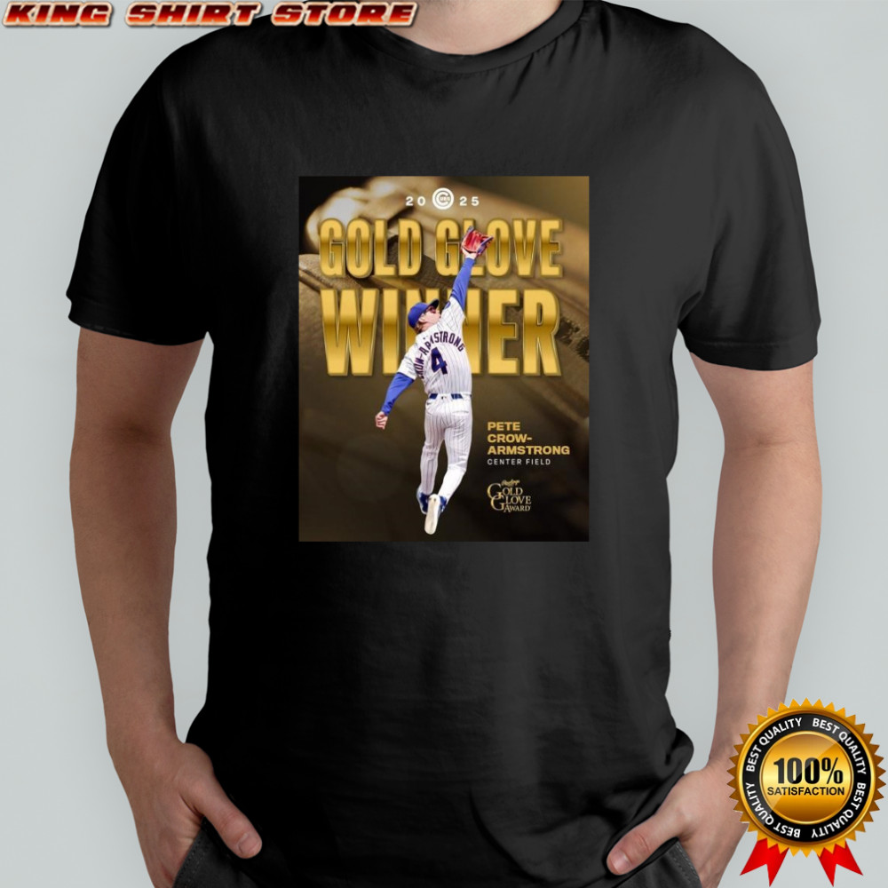 Pete Gold Armstrong Gold Glove Winners Shirt