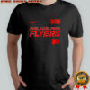 Philadelphia Flyers Rush Fifty Something tour logo skull shirt