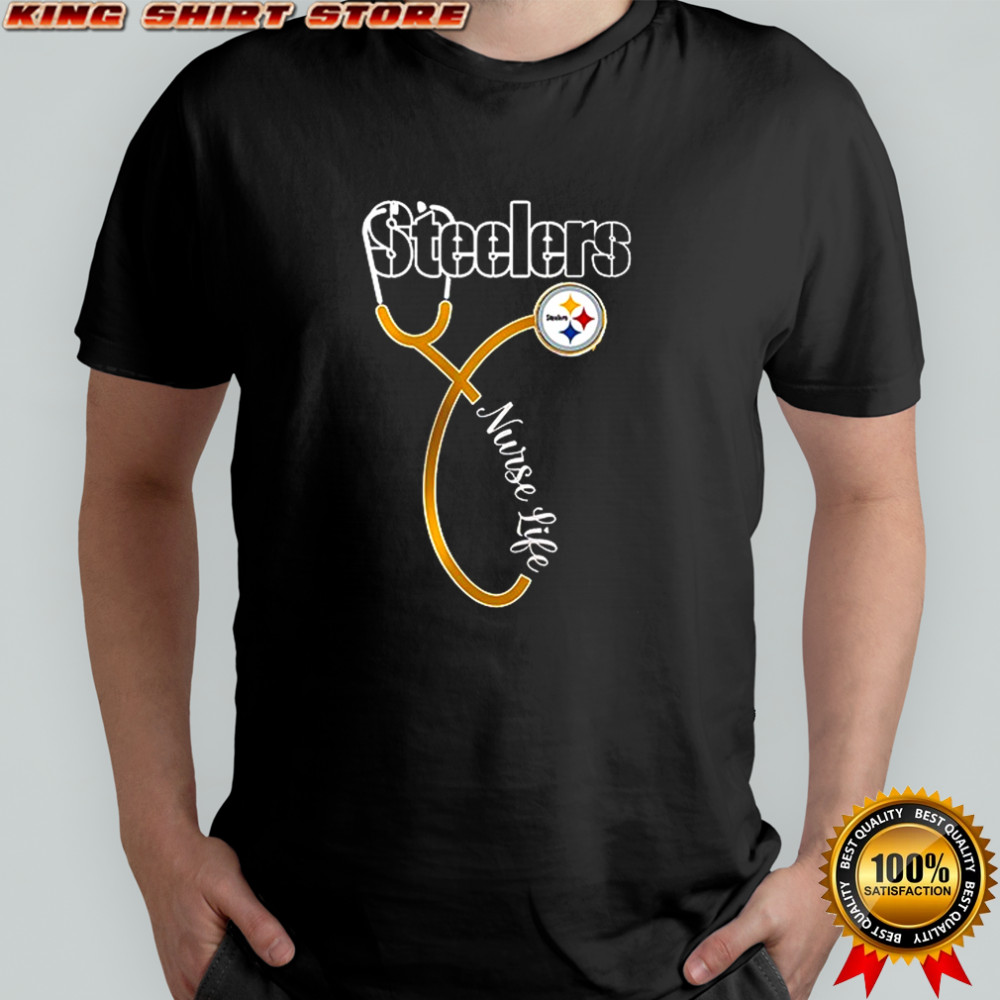 Pittsburgh Steelers x Nurse life it’s a work of heart shirt