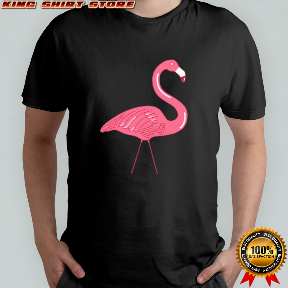 Plastic Flamingo pink shirt