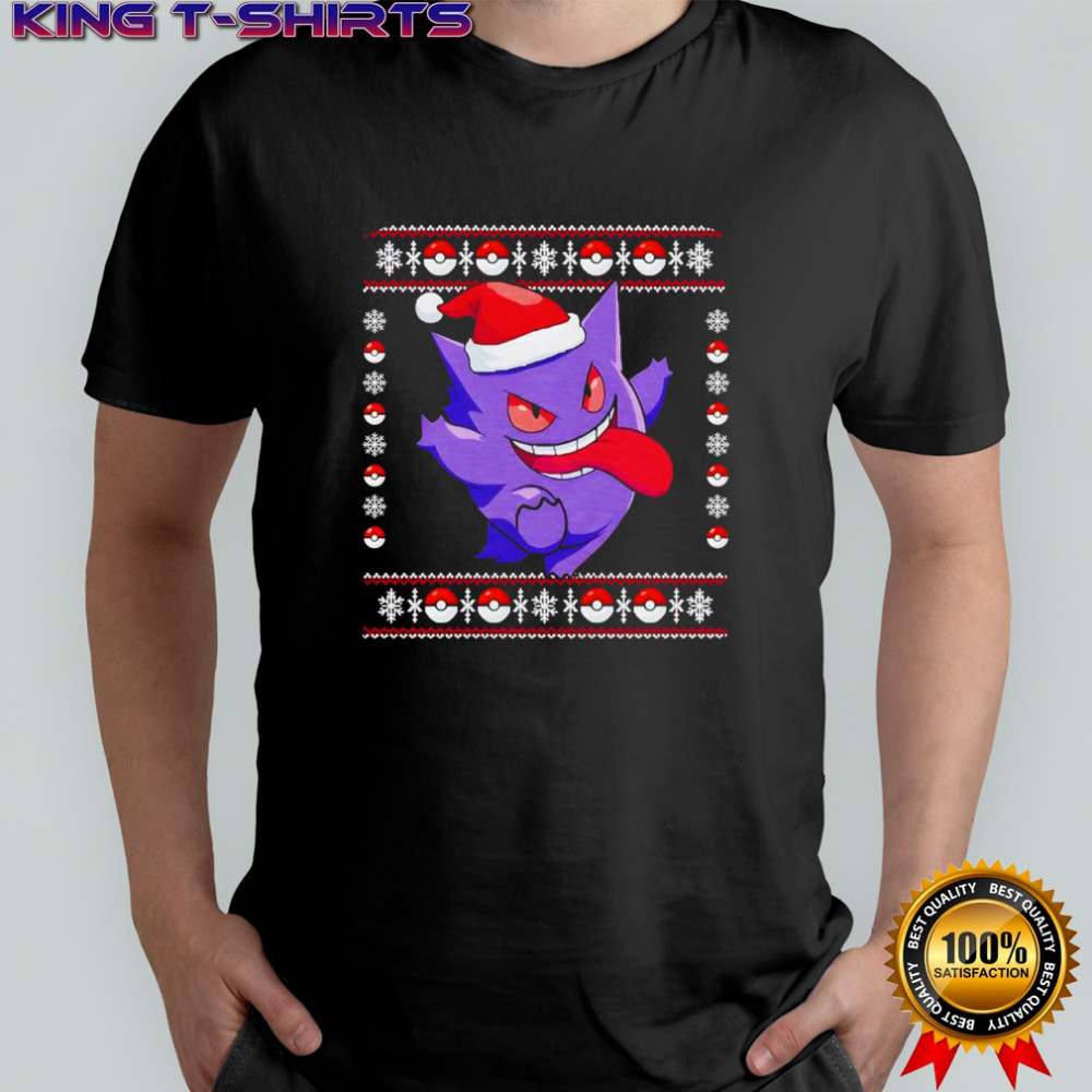 Pokémon Gengar Christmas jumper ugly Christmas shirt