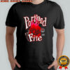 Portland Fire Burning Rose playa society shirt