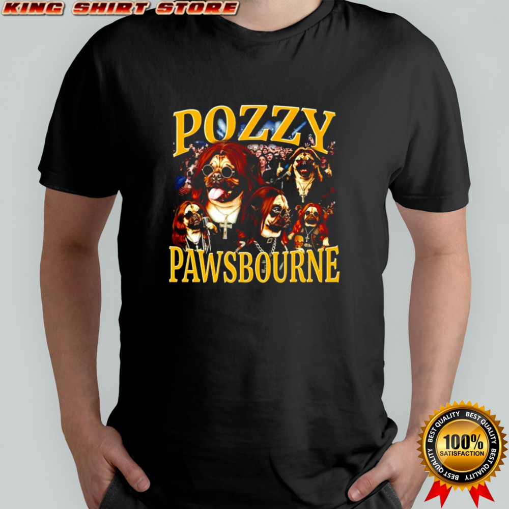 Pozzy Pawsbourne Dog graphic shirt