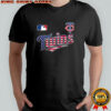 Red white and Philadelphia Phillies mascot USA flag shirt