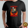 Respect women knight graphic shirt