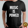 Richard Ashcroft music is power shirt