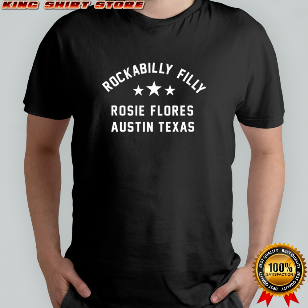 Rockabilly Filly Rosie Flores Austin Texas 2025 tour shirt