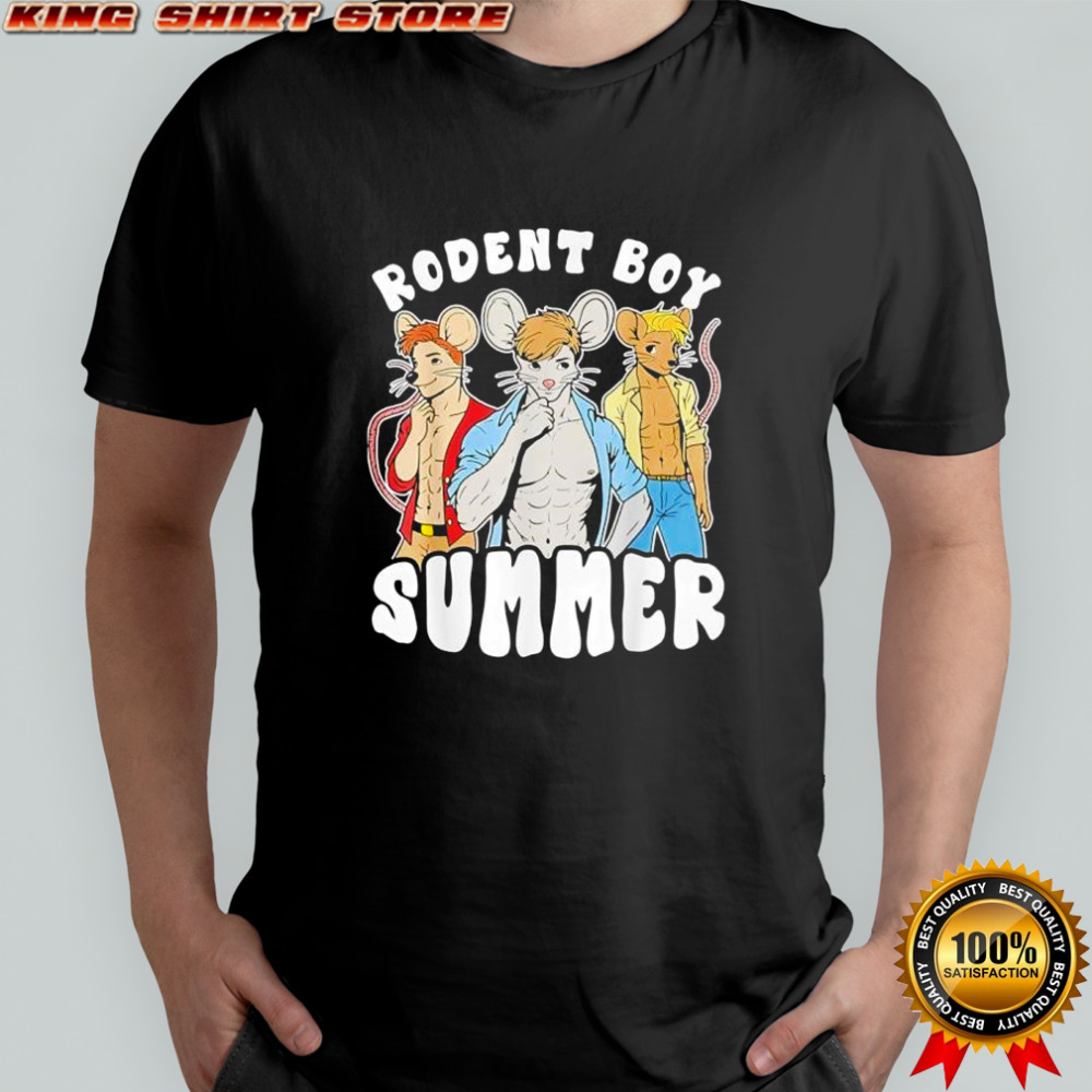 Rodent boy summer mouse men shirt