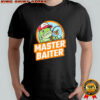 Salmon fishing Master Baiter logo shirt