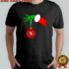 San Francisco 49ers Grinch Hand Holiday Shirt