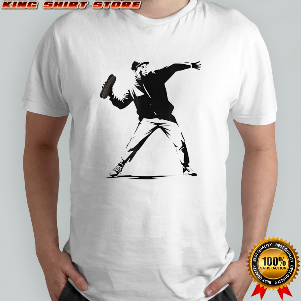 Sandwich Guy Throwing Resist Sandwich Free DC Revolution shirt