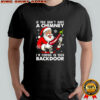 Santa Claus if you don’t have a Chimney im coming in your back door Christmas jumper shirt