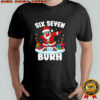 Santa Claus posing dab Six Seveb brunh Christmas funny shirt