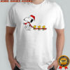 Santa Snoopy With 3 Woodstock Christmas shirt