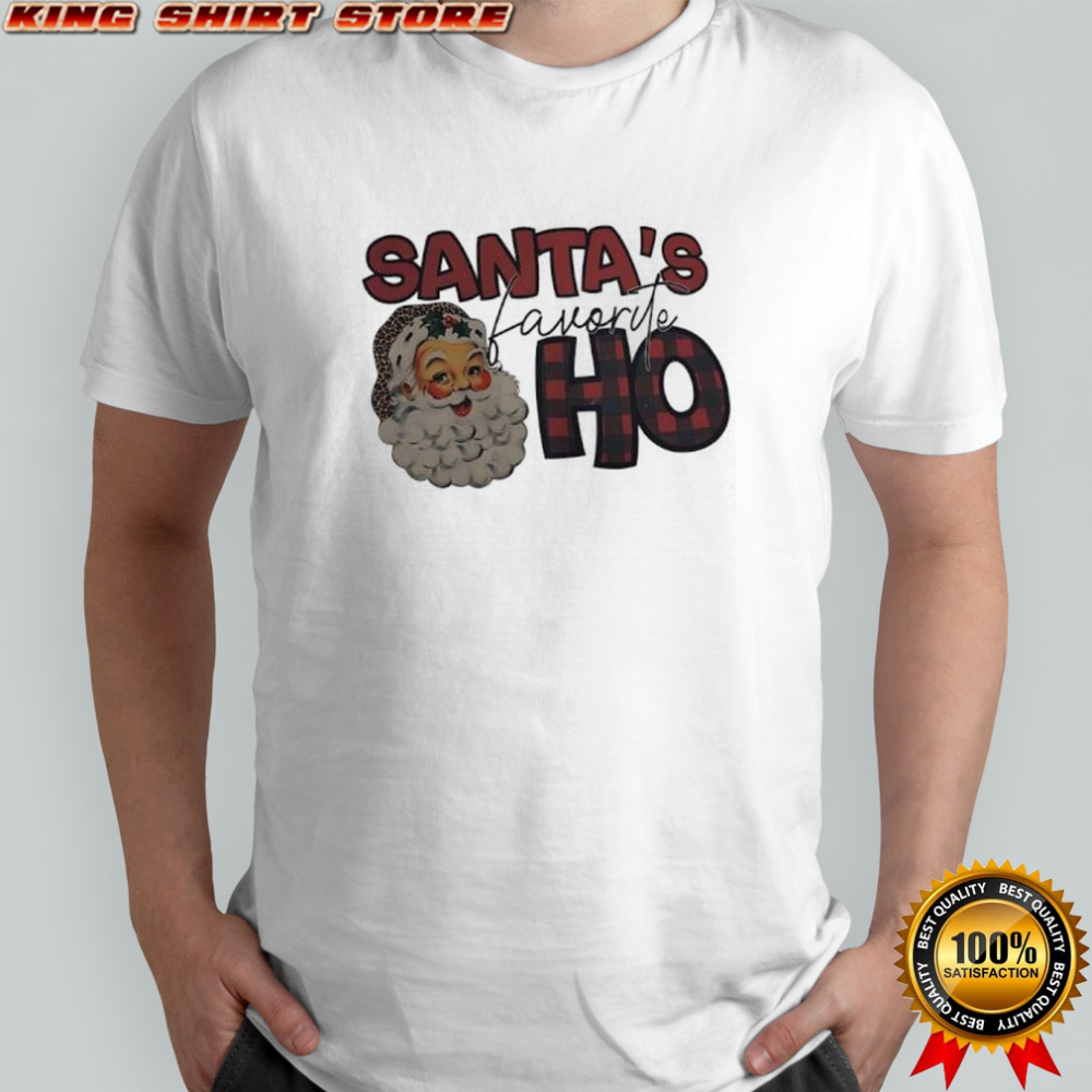 Santa’s Favorite H O Christmas shirt
