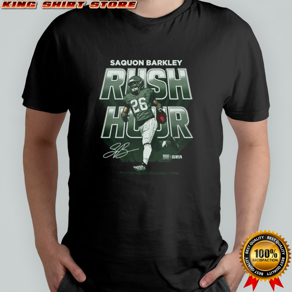 Saquon Barkley Philadelphia Rush Hour Signature Shirt
