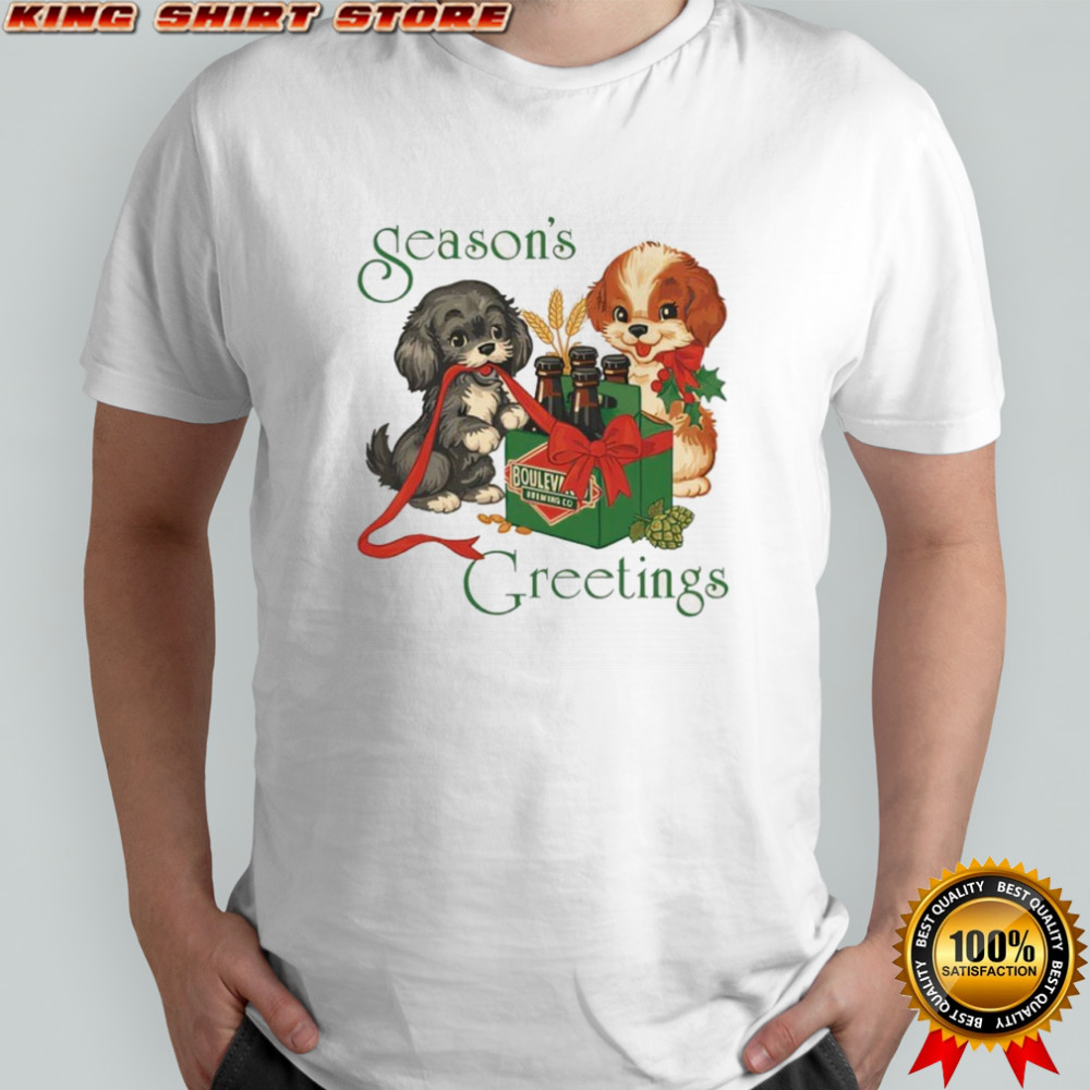Season’s Greetings Dog shirt