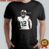 Shedeur Sanders Cleveland Browns football the debut signature shirt
