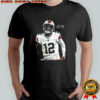 Shedeur Sanders The Debut 12 Cleveland Browns NFL Football signature shirt