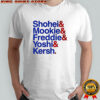 Shohei Mookie Freddie Yoshi and Kersh shirt