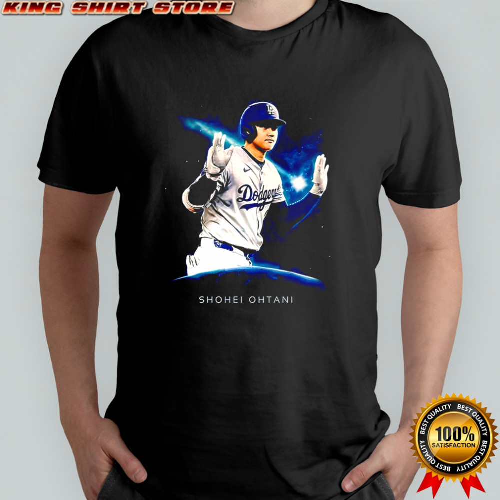 Shohei Ohtani Los Angeles Dodgers World Series Champions outer space shirt