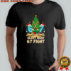 Silent Night 67 Fight Funny Christmas shirt