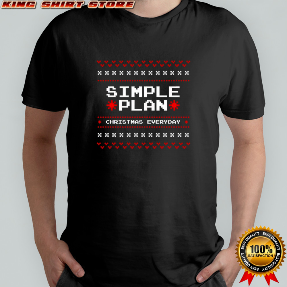 Simple Plan Christmas Everyday 2025 shirt