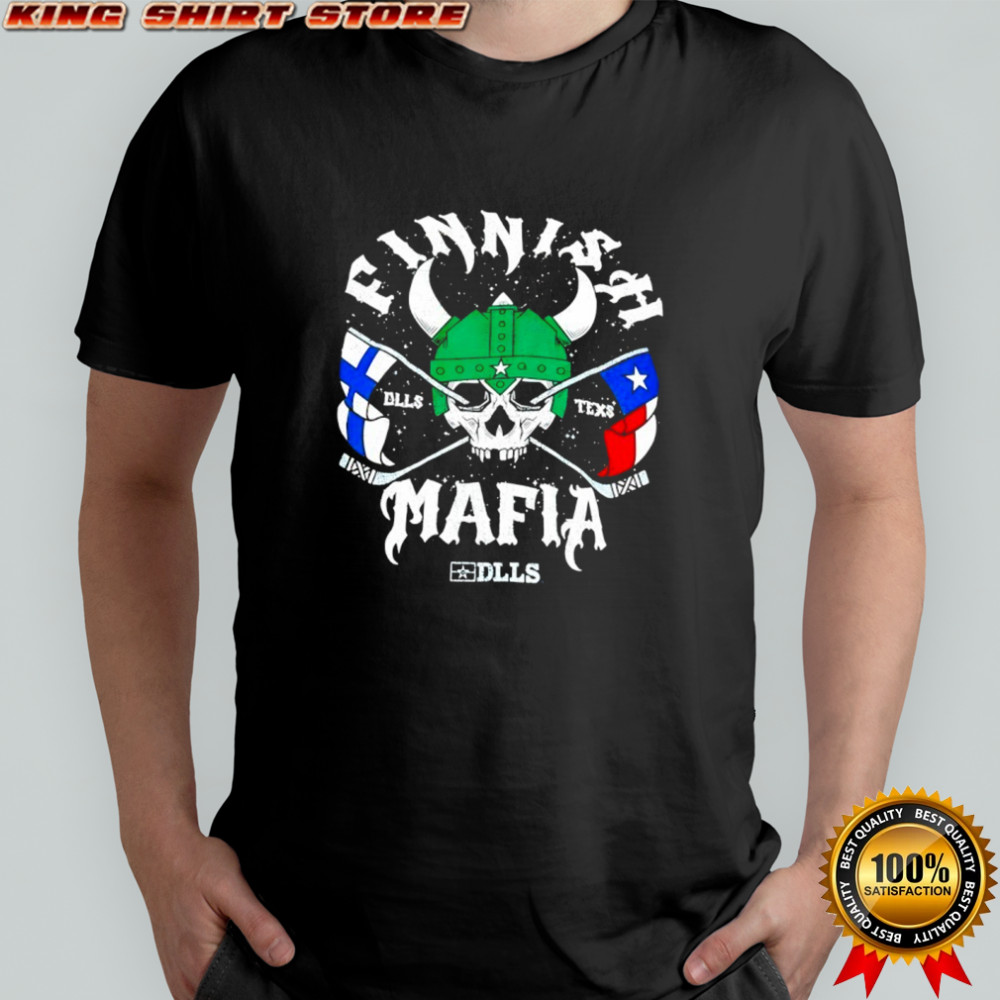 Skull Finnish Mafia Hockey Viking shirt