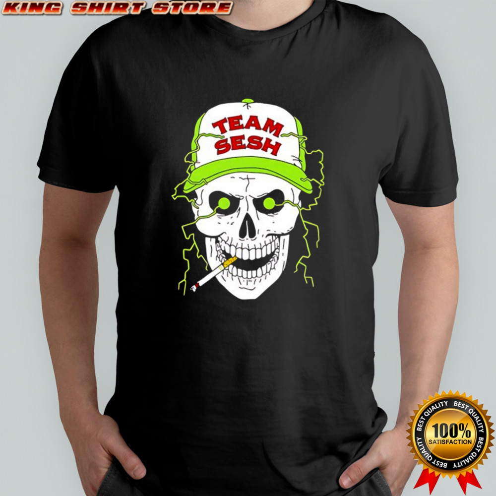 Skull smoking Bone Tour North America 2025 shirt
