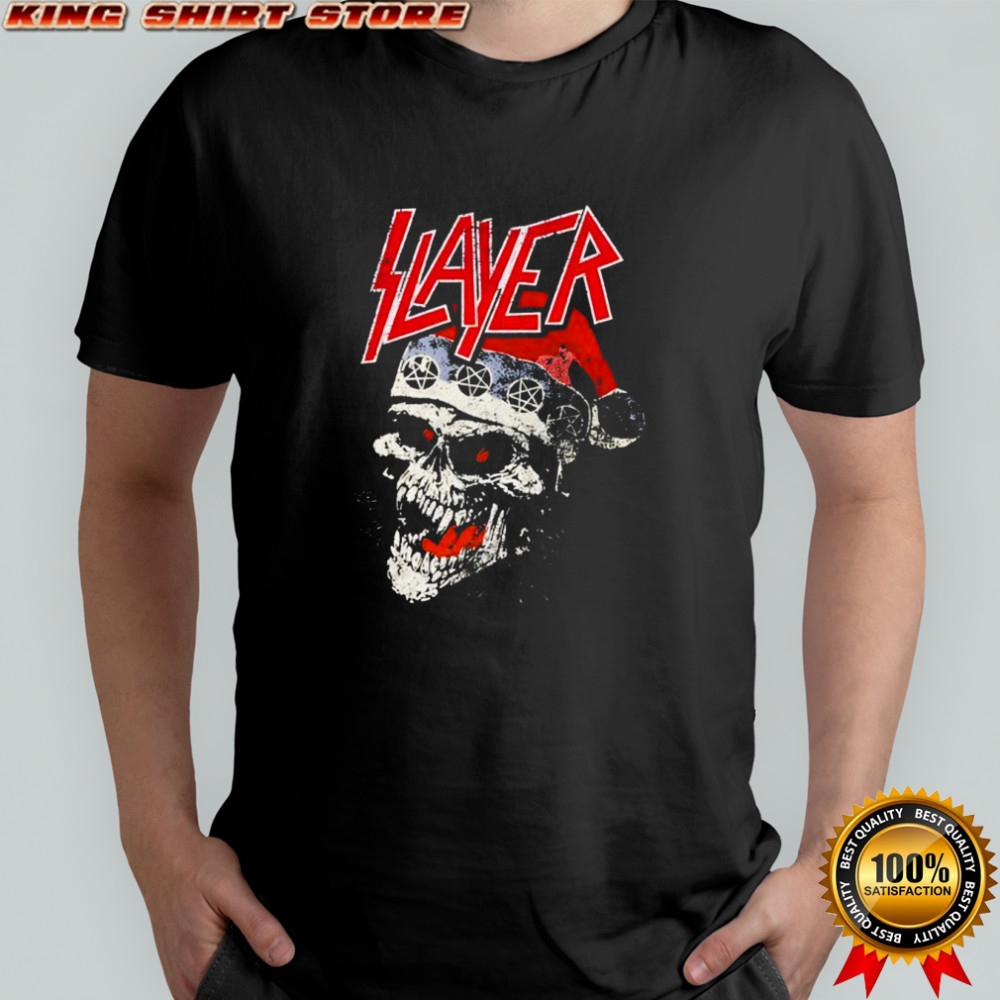 Slayer Laughing Skull Holiday Christmas shirt