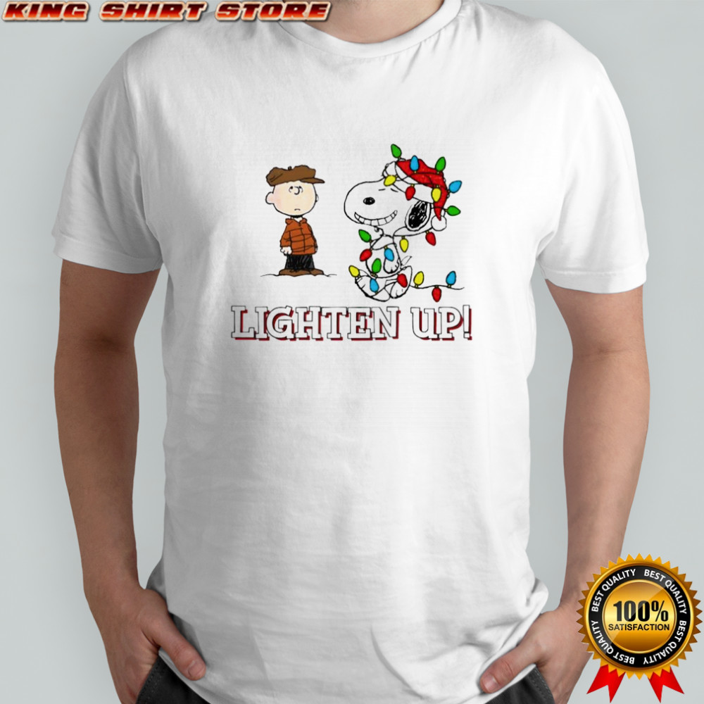 Snoopy and Charlie Lighten Up Christmas shirt