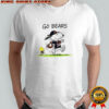 Snoopy and Woodstock Go Bears Chicago Bears Football cartoon shirt