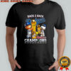 Snoopy Back to back Los Angeles Dodgers 2025 World Series Champions signature shirt