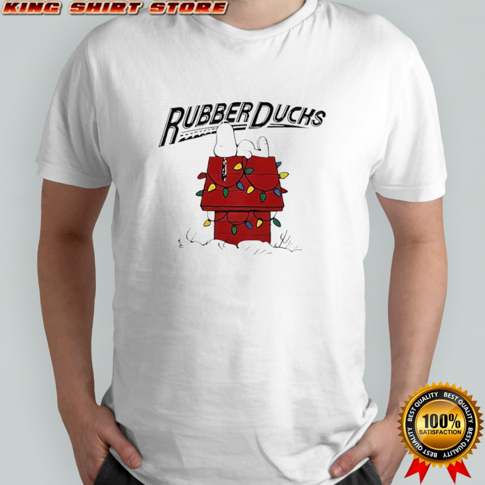 Snoopy Christmas Doghouse Rubber Ducks shirt